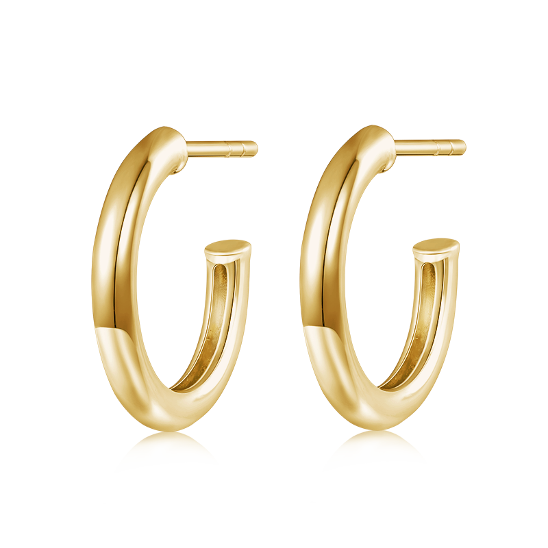 Gnoce Lightweight Open Hoop Earrings_1