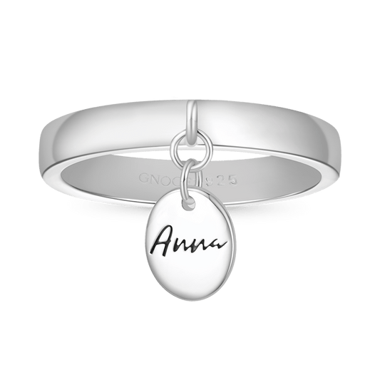 Gnoce Engravable Name Simple Ring_1