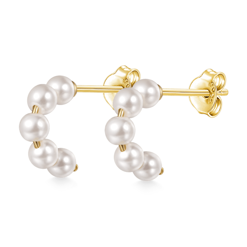 Gnoce Pearl Open Hoop Earrings_3