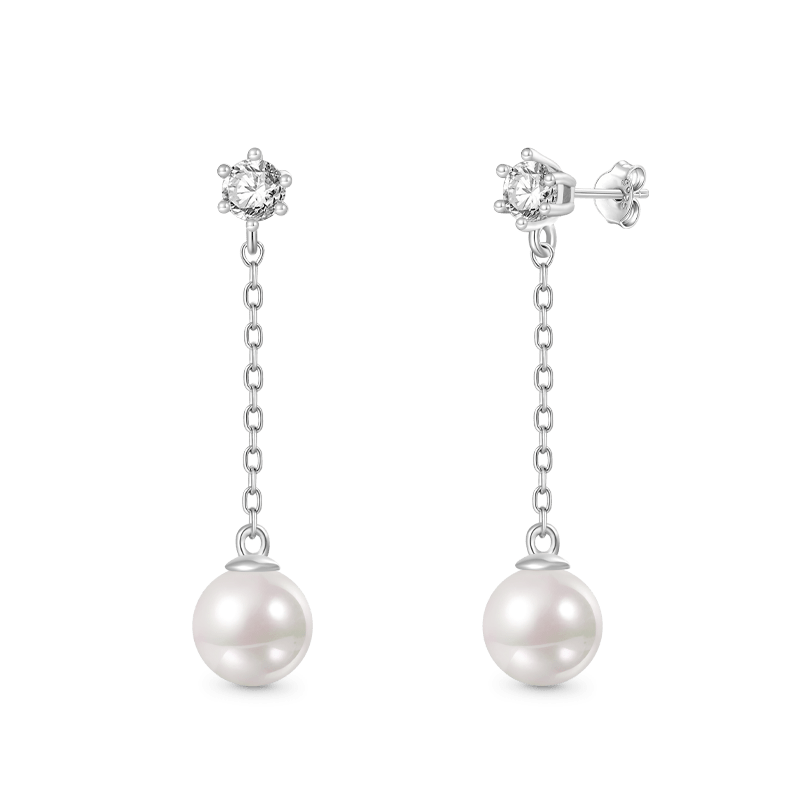Gnoce Pearl Stud Earrings_2