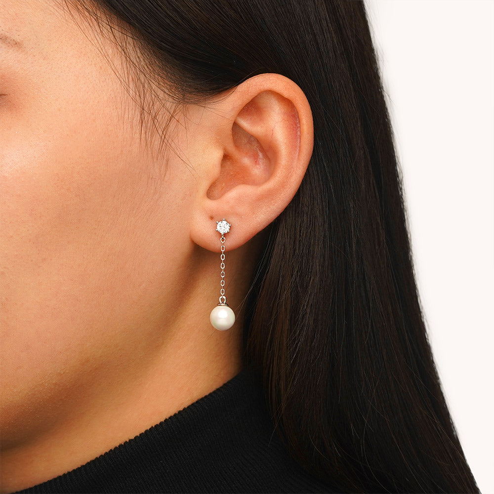 Gnoce Pearl Stud Earrings_4