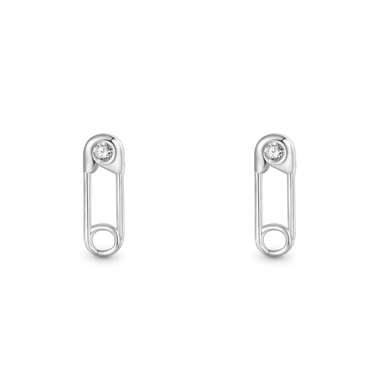 Gnoce Paperclip Stud Earrings_1