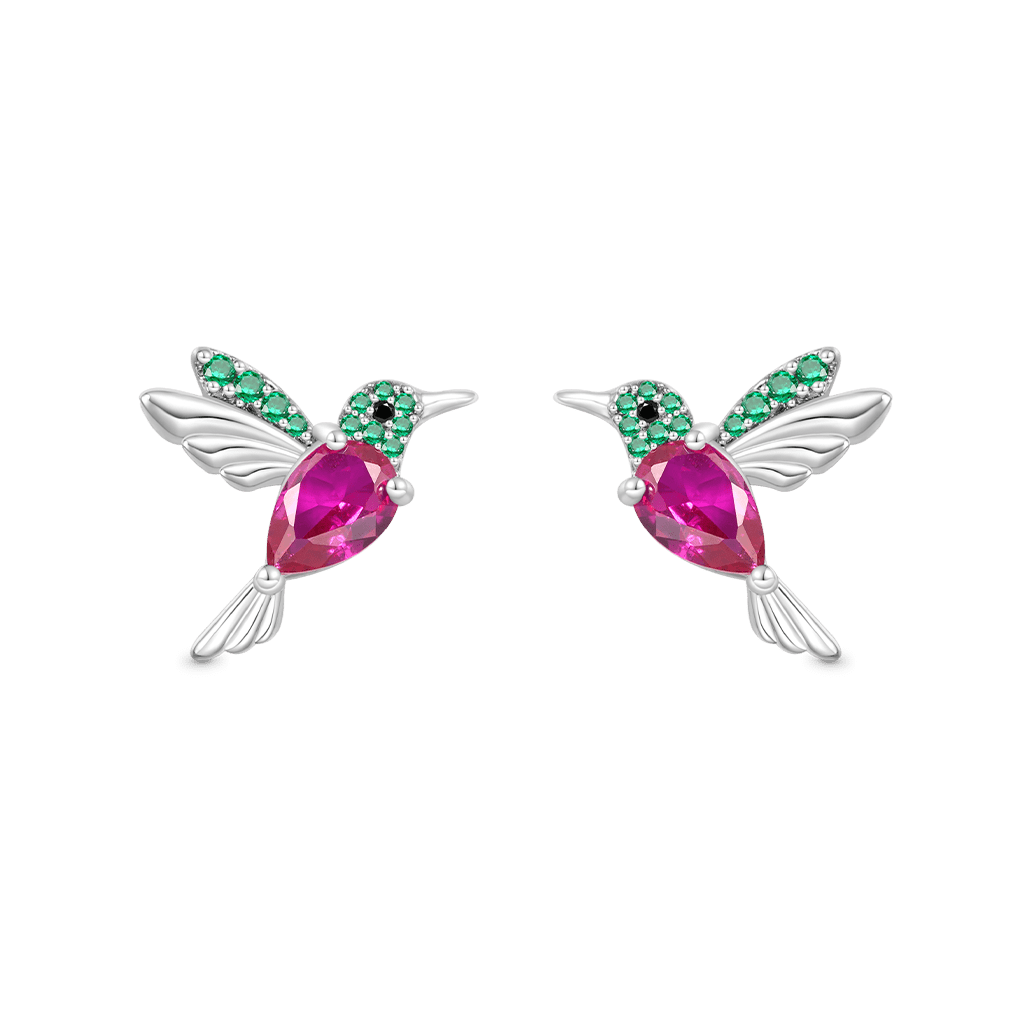 Gnoce Hummingbird Stud Earrings_1