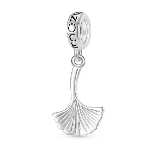 Gnoce Ginkgo Leaf Pendant Dangle Charm_1