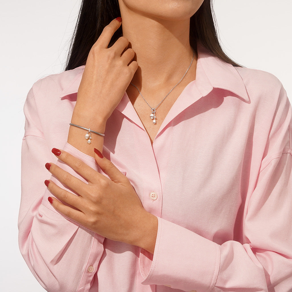 Gnoce Glow-in-the-Dark Blooming Lily of the Valley Charm_5