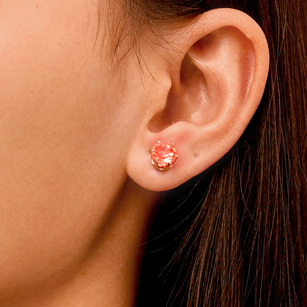 Gnoce Red Party Light-up LED Stud Earring_7