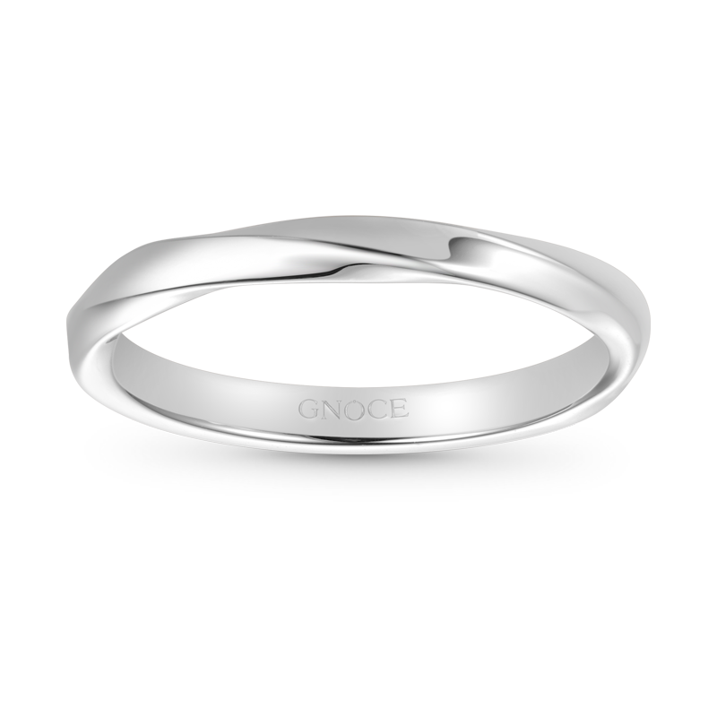 Gnoce Basic Twist Band Ring_1