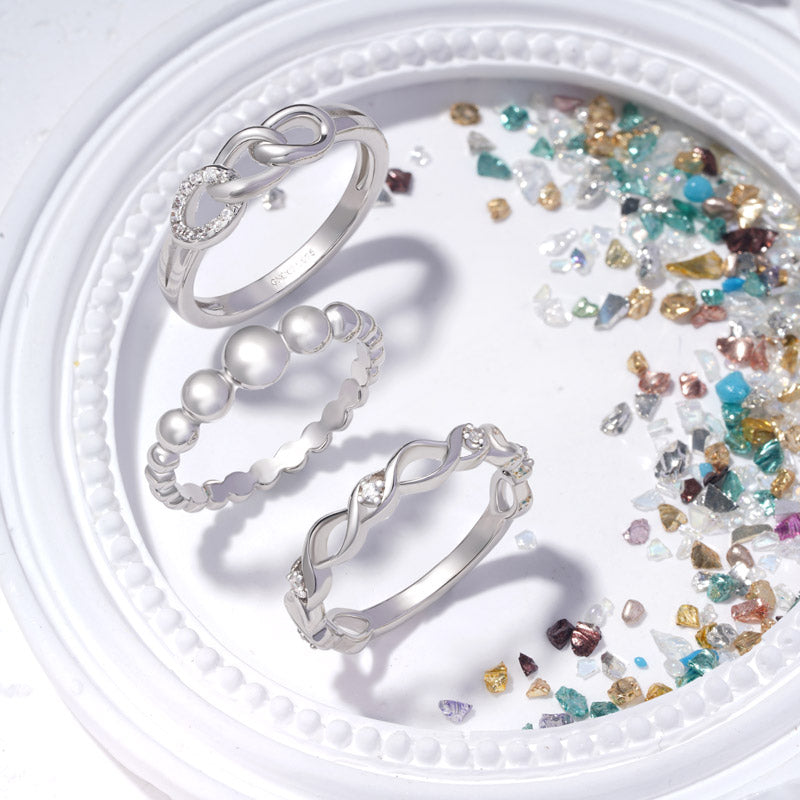 Gnoce Three Open Circle Chain Ring_3