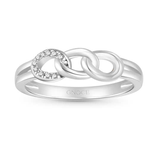 Gnoce Three Open Circle Chain Ring_1