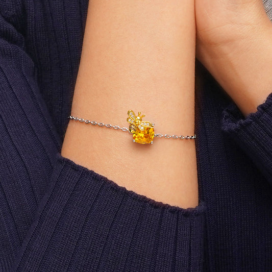 Gnoce Adjustable Honey Bee Bracelet_4