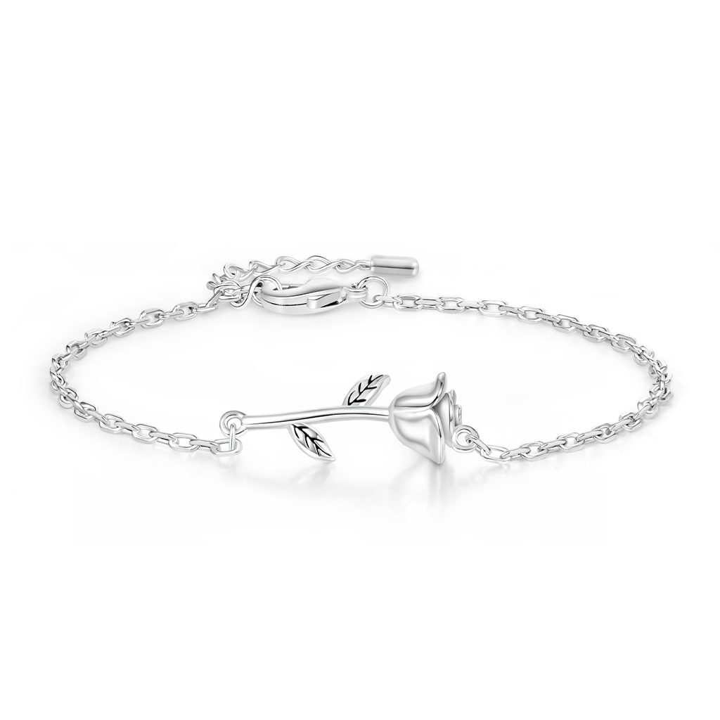 Gnoce Adjustable Rose Flower Bracelet_1