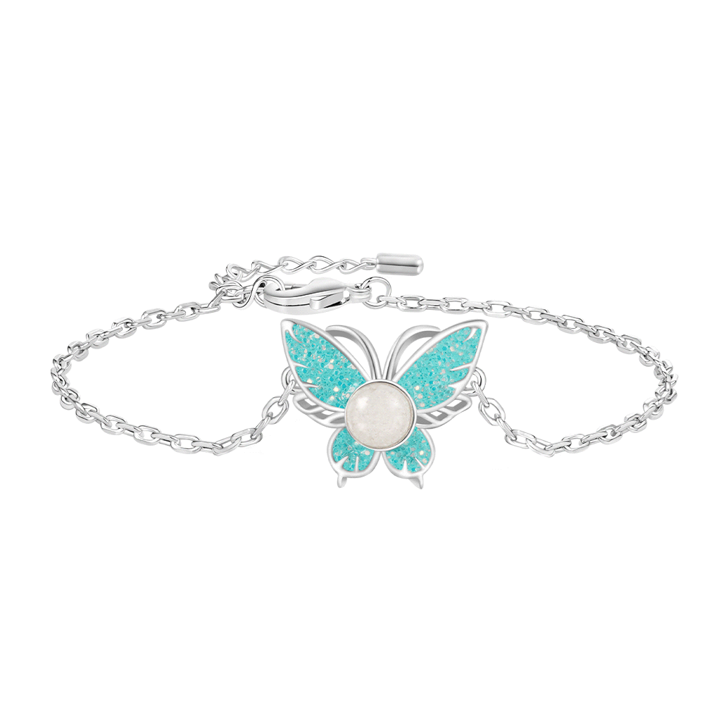 Gnoce Adjustable Glow-in-the-Dark Butterfly Bracelet_1