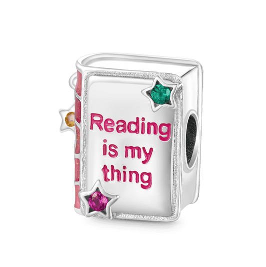 Gnoce 'Reading is my thing' Book Charm_1