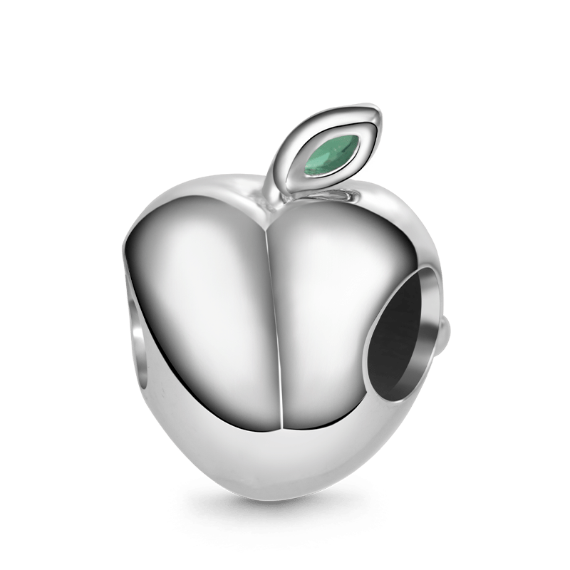 Gnoce Fruit Peach Embraces Heart Gem Charm_2