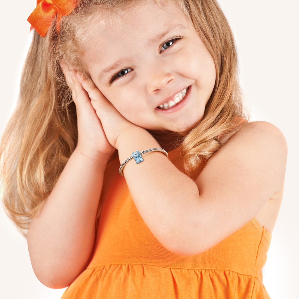 Gnoce Blue Gummy Bear Charm_4