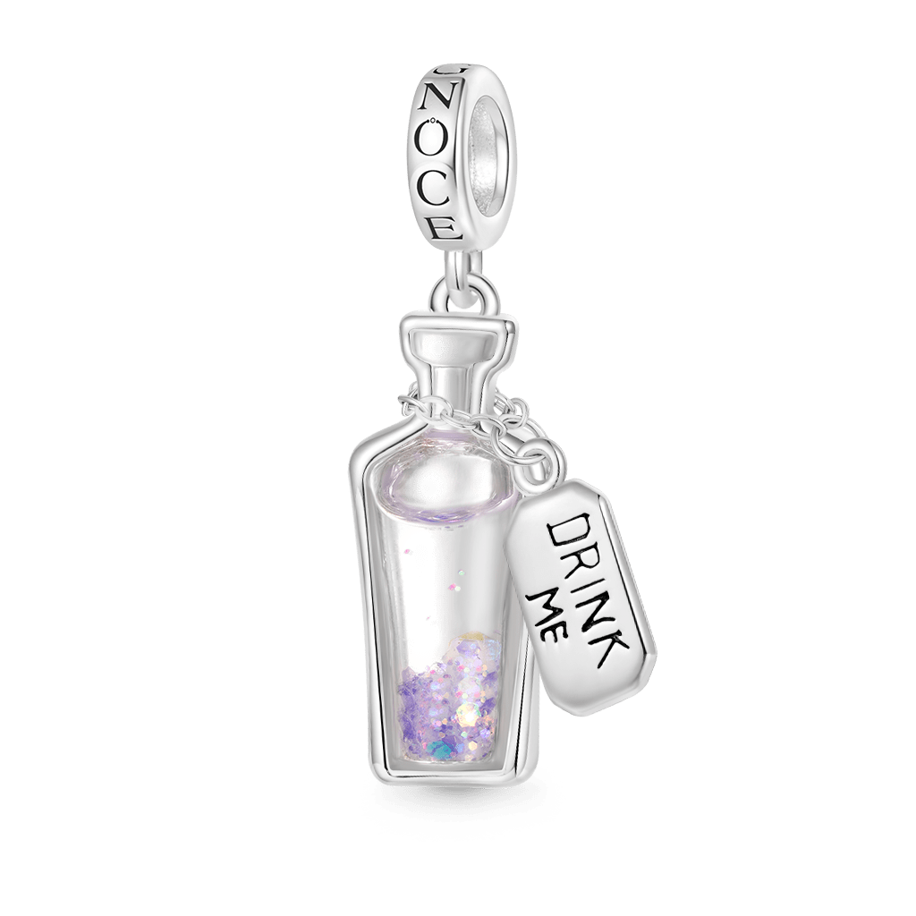 Gnoce Glow-in-the-Dark Alice's Magic Potion Pendant Dangle Charm_2
