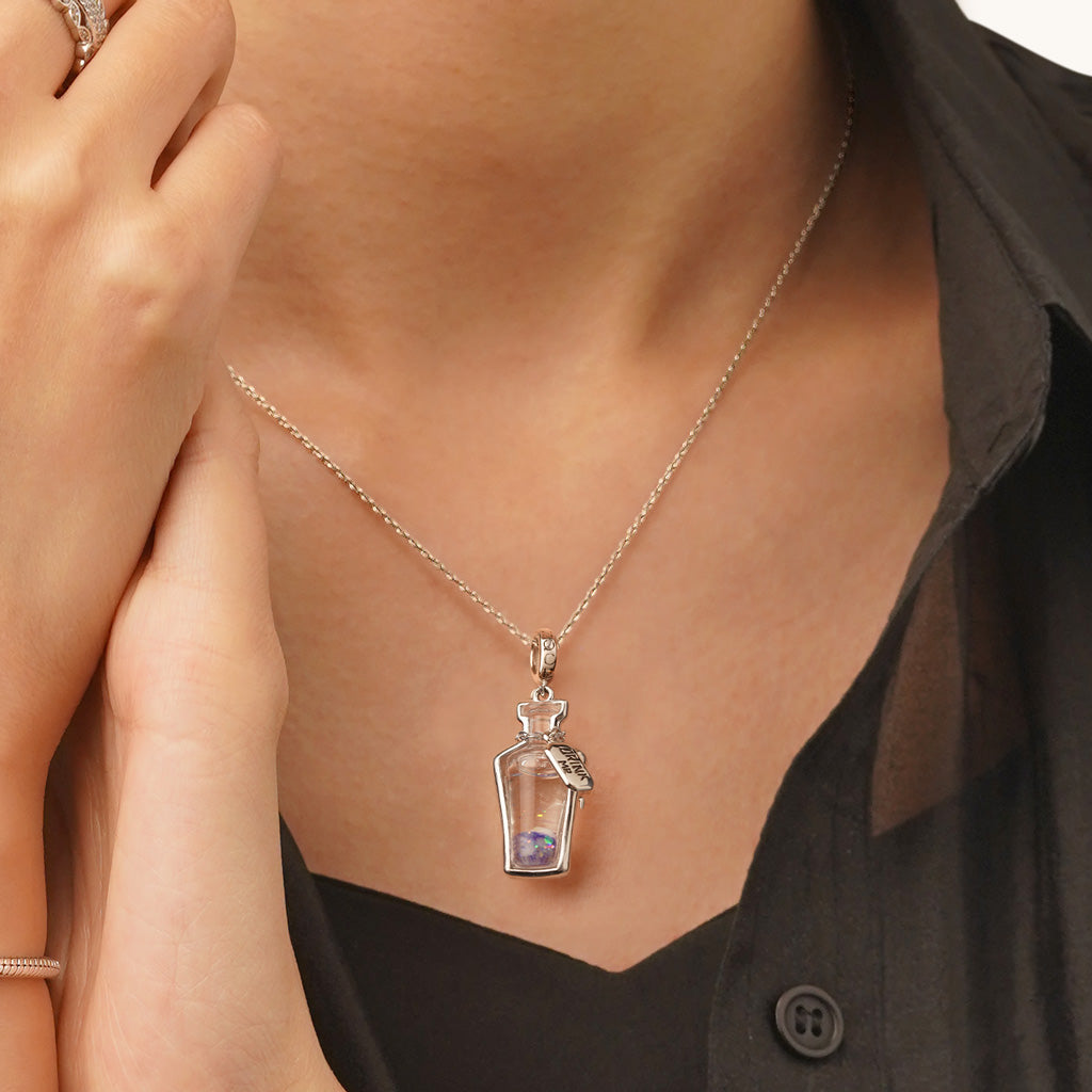 Gnoce Glow-in-the-Dark Alice's Magic Potion Pendant Dangle Charm_6