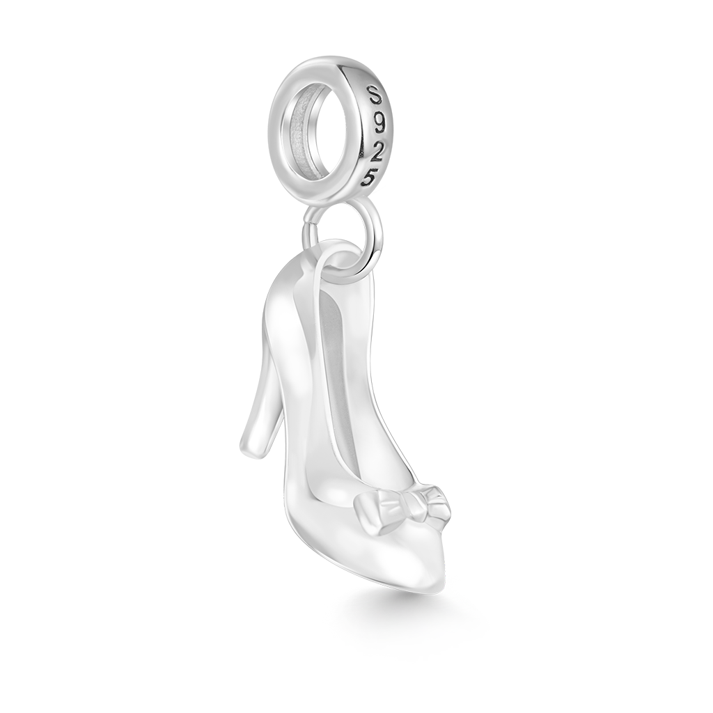 Gnoce Cinderella Glass Slipper Pendant Dangle Charm_2