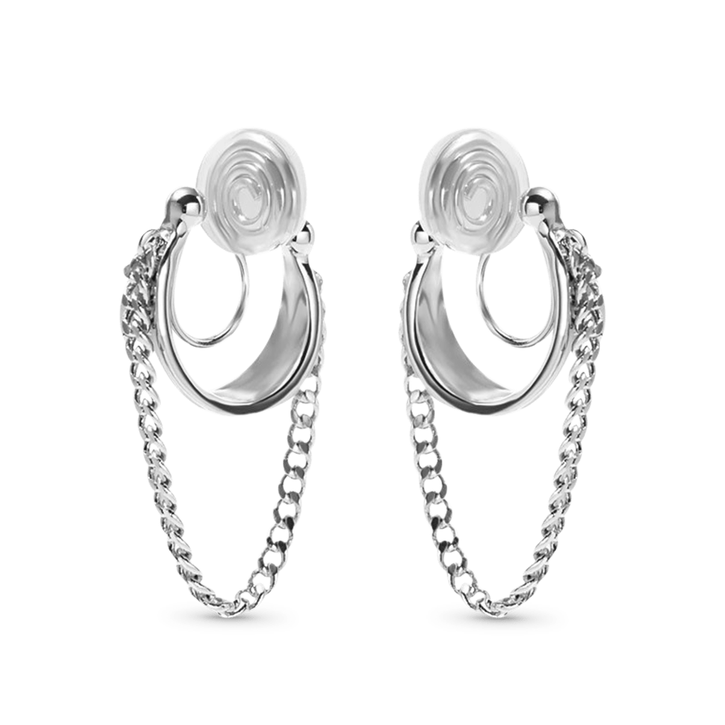 Gnoce Hoop Tassel Ear Clips_1