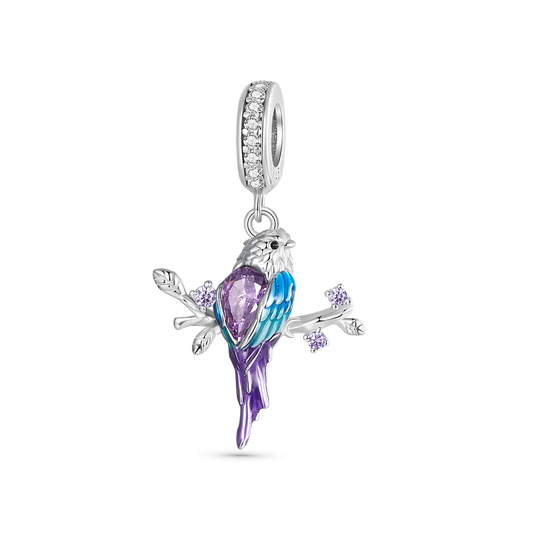 Gnoce Gradient Color Kingfisher Pendant Dangle Charm_1