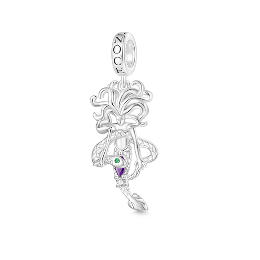 Gnoce Little Mermaid Sea Witch Pendant Dangle Charm_1