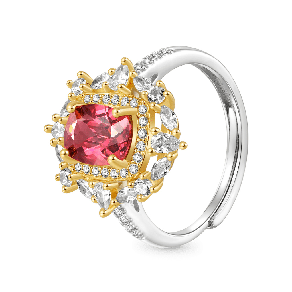 Gnoce Natural Red Garnet Ring_2