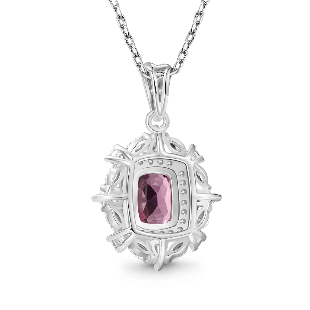 Gnoce Natural Red Garnet Necklace_2