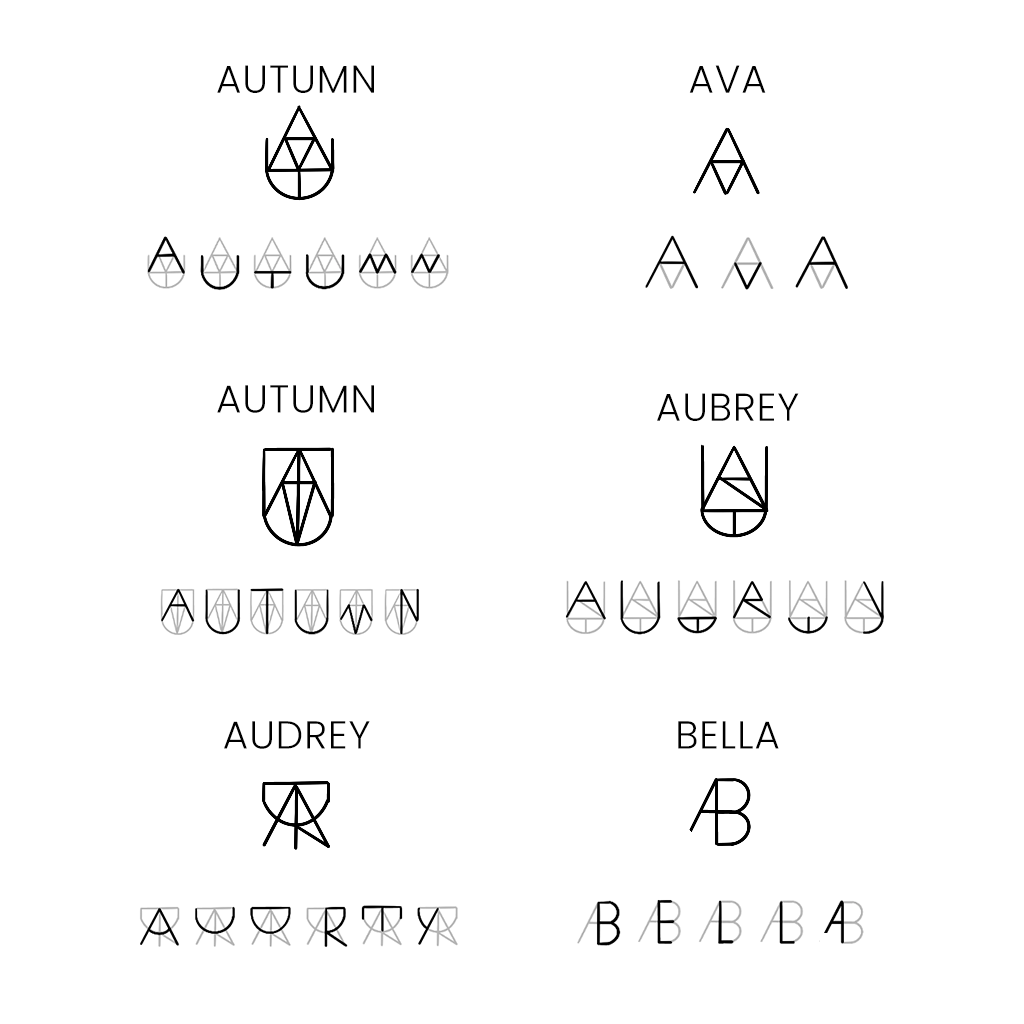 Gnoce Minimalist Monogram Name Exclusive Necklace_6