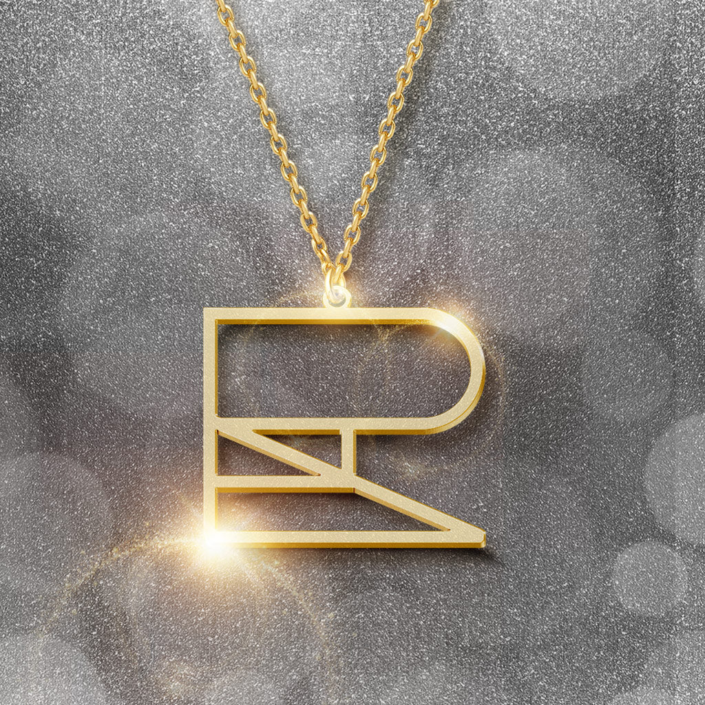 Gnoce Minimalist Monogram Name Exclusive Necklace_3