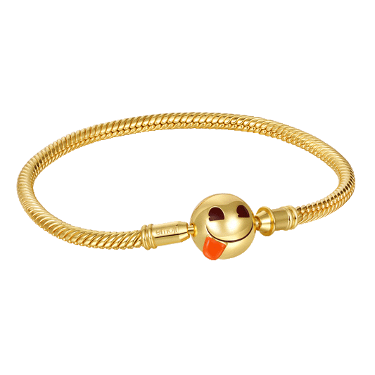 Gnoce emoji Yummy Face & Sad Face Basic Bracelet_1