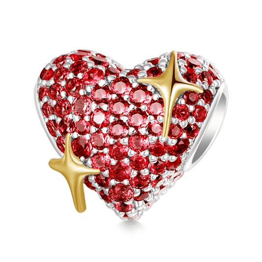 Gnoce emoji Sparking Heart Charm_1