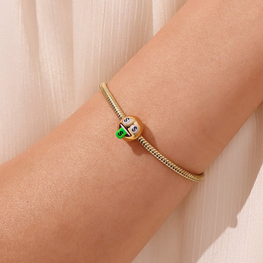 Gnoce emoji Money Face with Money Tongue Charm_5