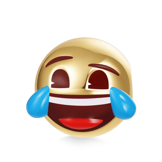 Gnoce emoji Laughing with Tears Face Charm_1