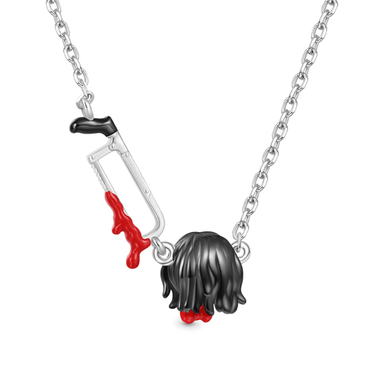 Gnoce Horror SAW Billy Necklace_2