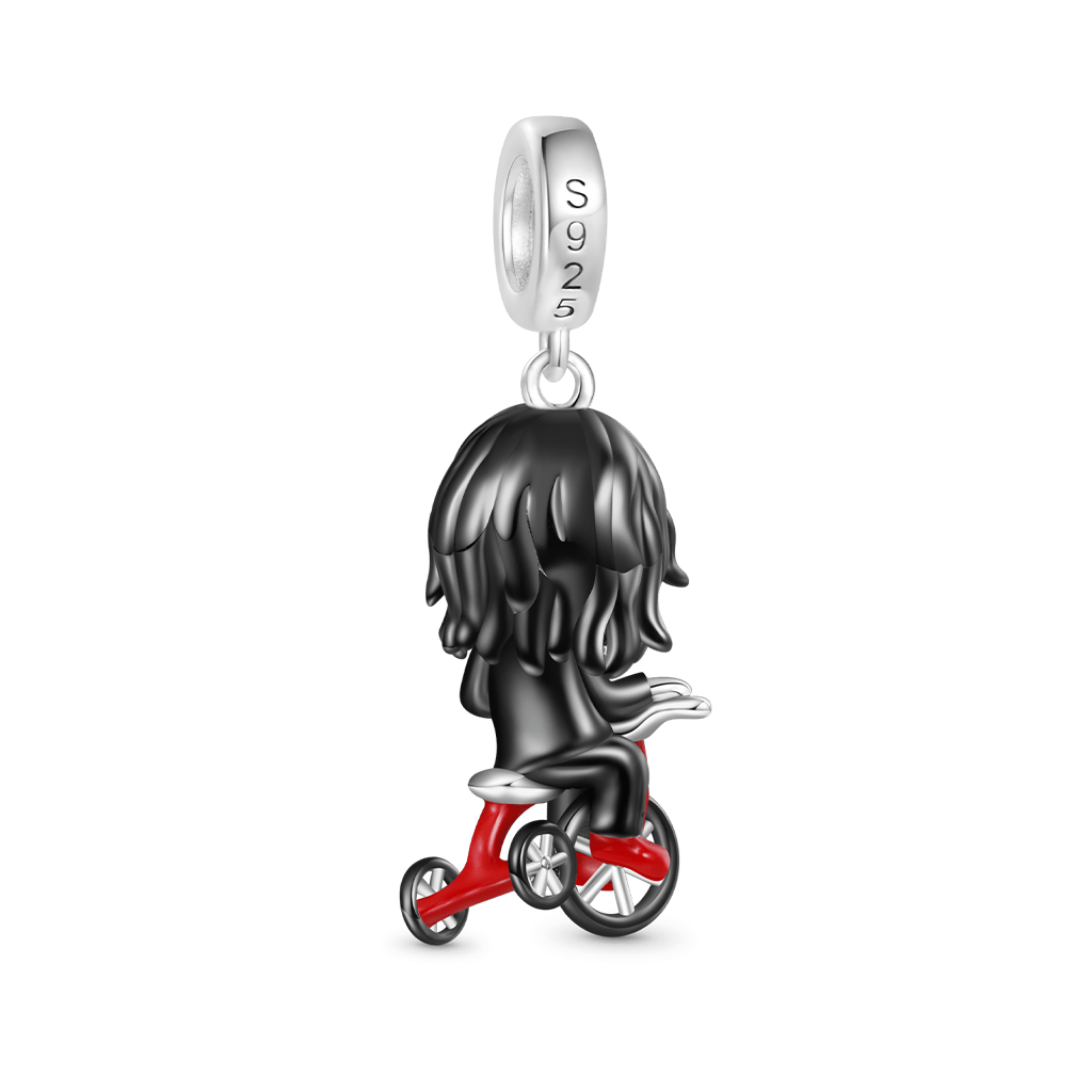 Gnoce Horror SAW Billy Tricycle Pendant Dangle Charm_2