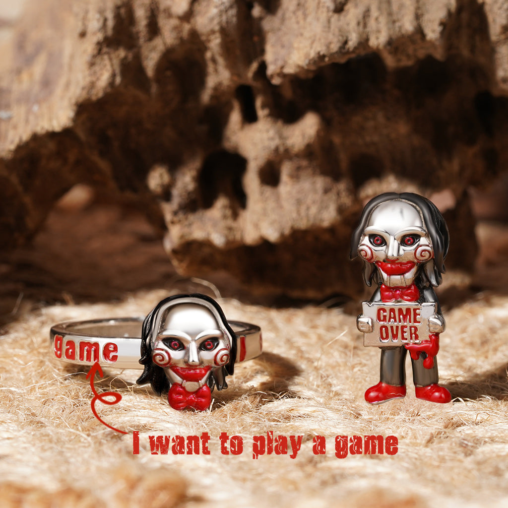 Gnoce 'I want to play a game' SAW Billy Ring_3