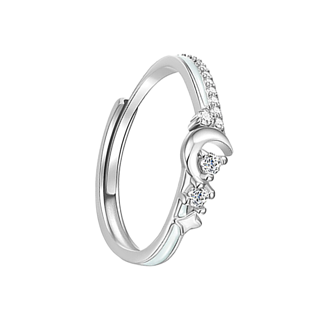 Gnoce Glowing Band Moon Adjustable Women's Band_1