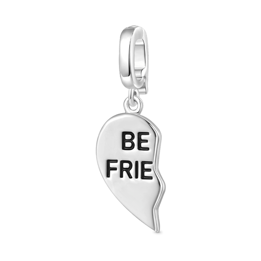 Gnoce Best Friend Left Heart Clasp Clusters Charm_1