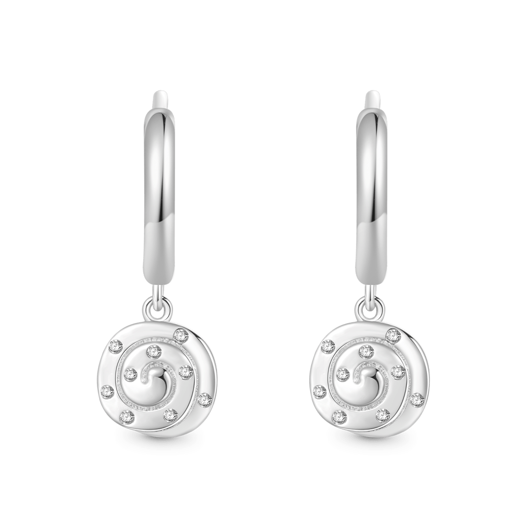 Gnoce Cinnamon Bun Hoop Earrings_2