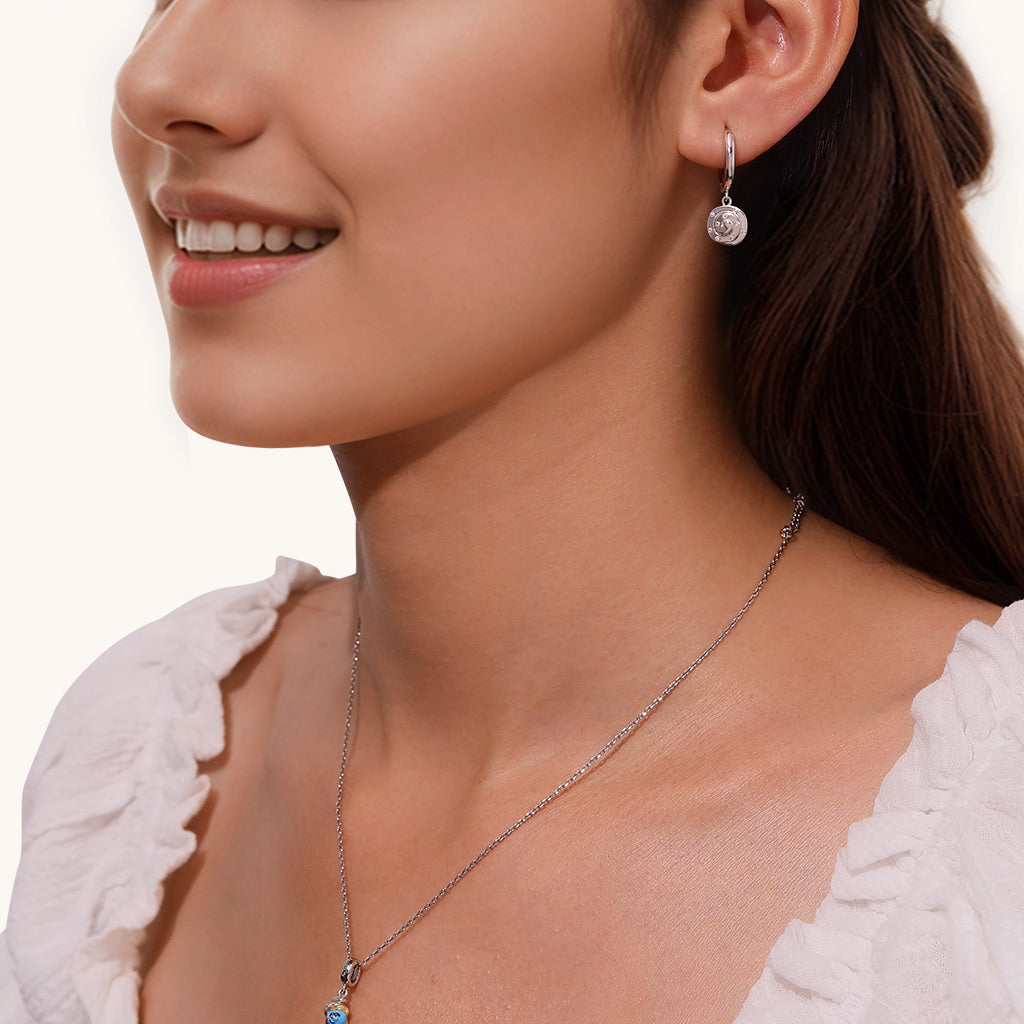 Gnoce Cinnamon Bun Hoop Earrings_4