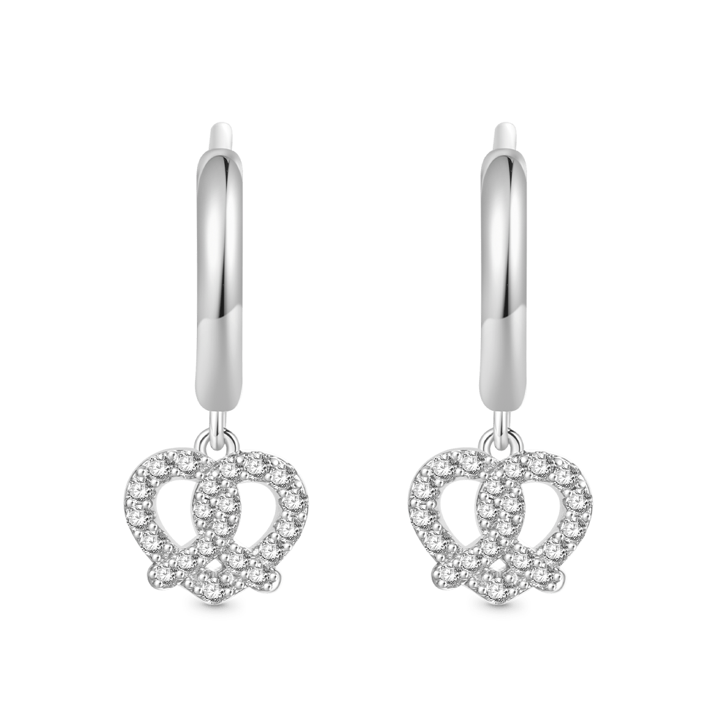 Gnoce Pretzel  Food Hoop Earrings_2