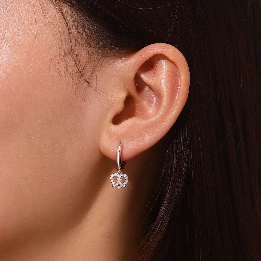 Gnoce Pretzel  Food Hoop Earrings_5