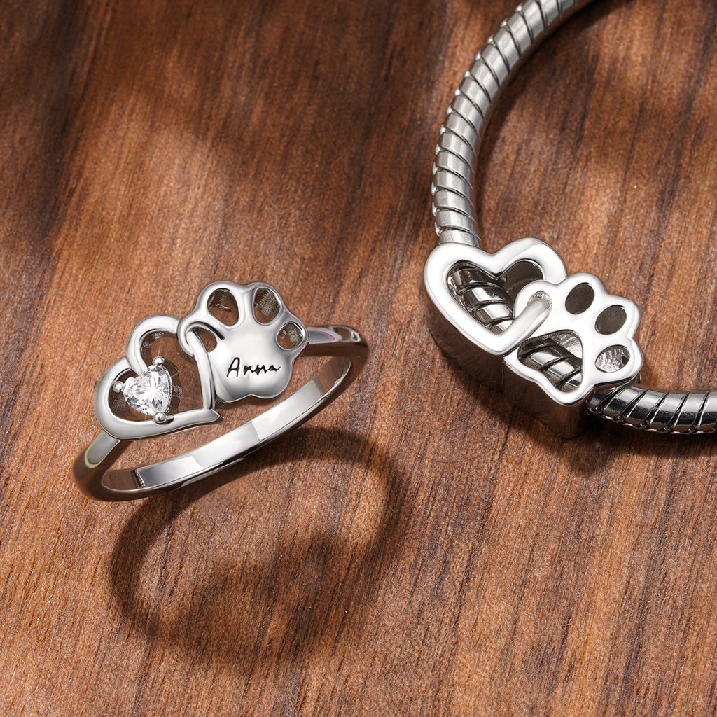 Gnoce Love Pet Engravable Ring_4