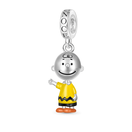 Gnoce Peanuts Charlie Brown Pendant Dangle Charm_1