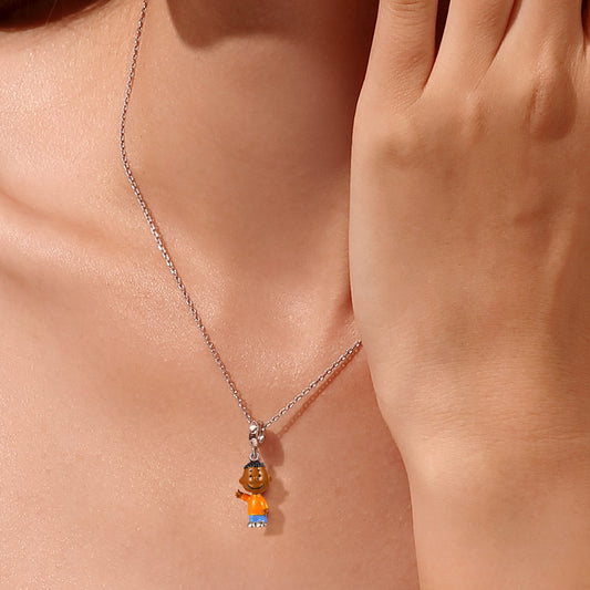 Gnoce Peanuts Franklin Pendant Dangle Charm_6