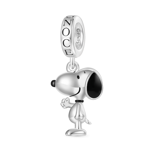 Gnoce Peanuts Standing Snoopy Pendant Dangle Charm_1