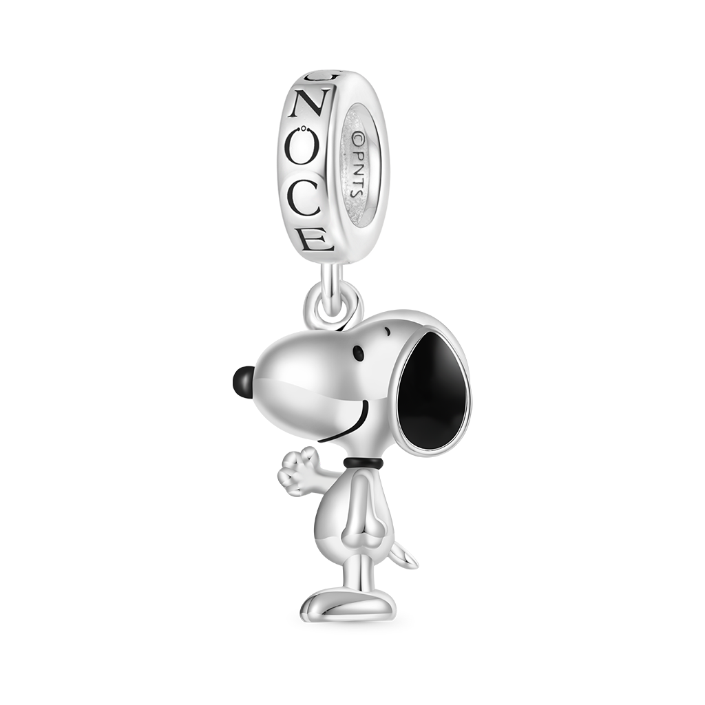 Gnoce Peanuts Standing Snoopy Pendant Dangle Charm_1