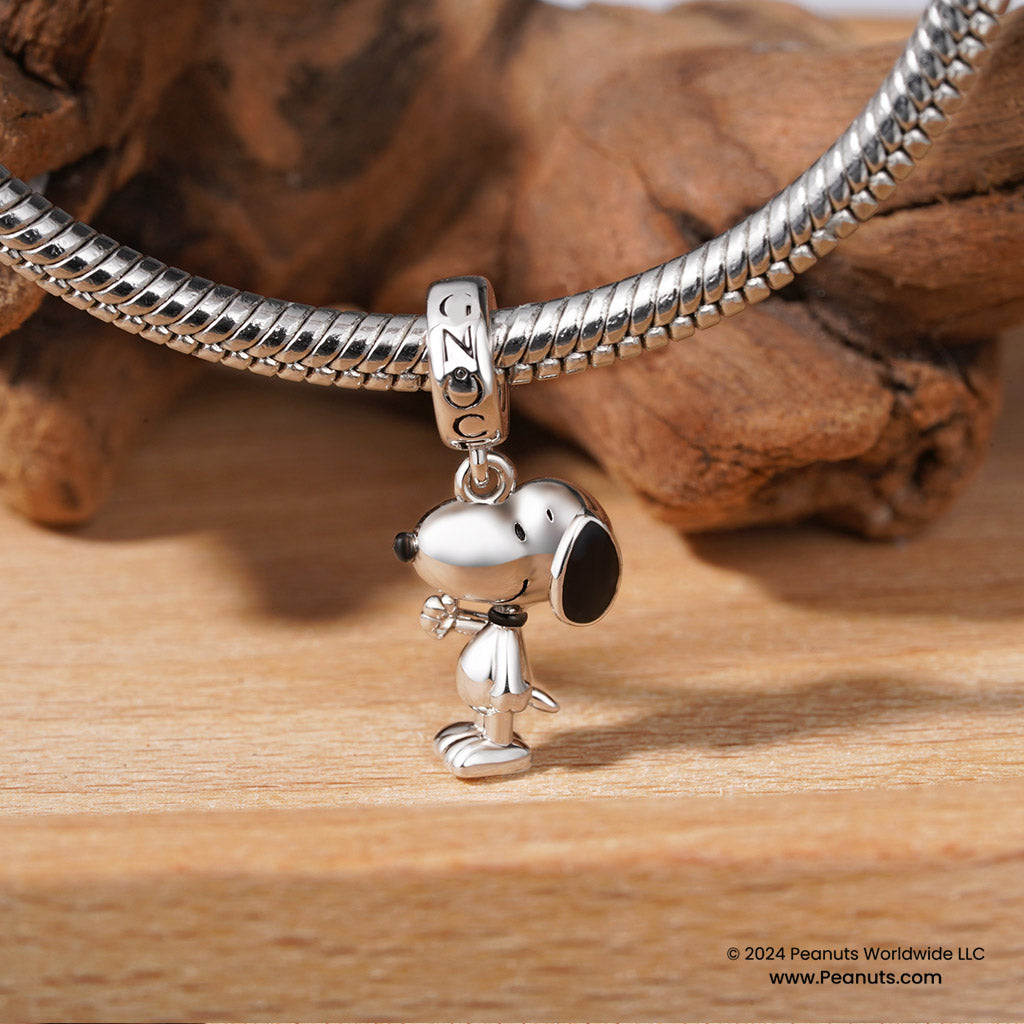 Gnoce Peanuts Standing Snoopy Pendant Dangle Charm_4