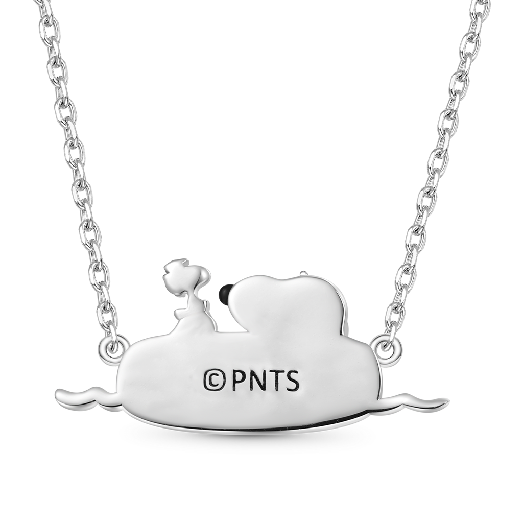 Gnoce Peanuts Snoopy with Woodstock Rafting Necklace_2