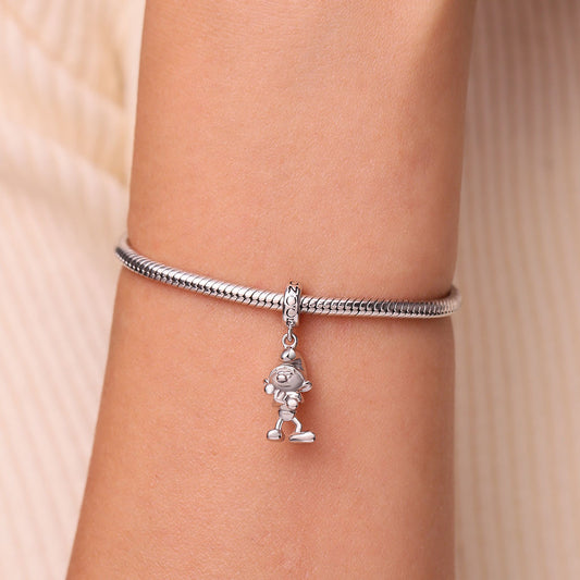 Gnoce Hefty Smurf Pendant Dangle Charm_6